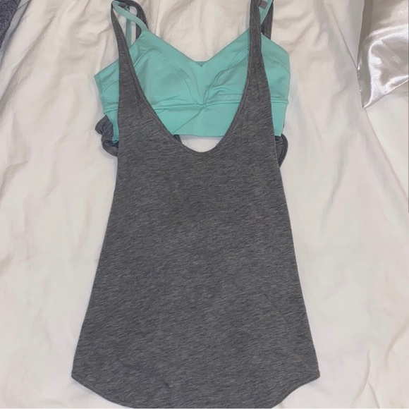 Lululemon tank with built in bra - Picture 3 of 5